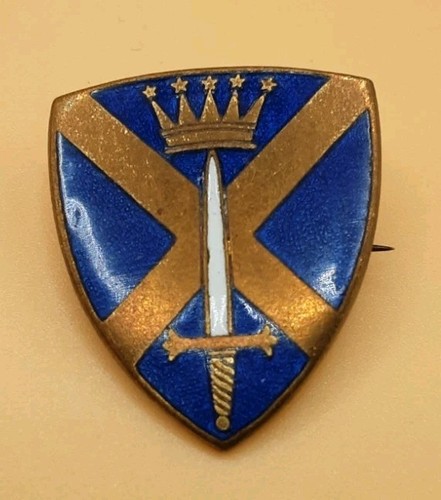 Vintage school badge enamel - vintage, badge.