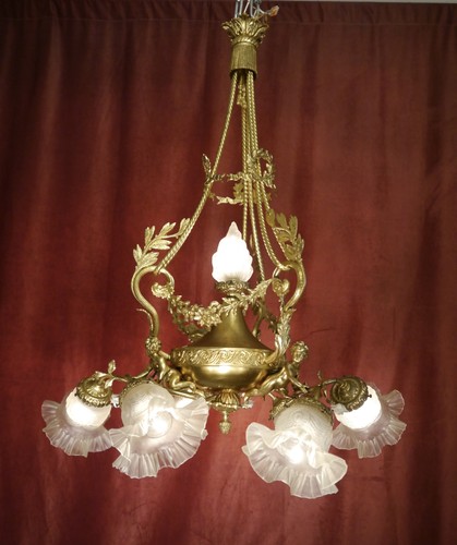 Antique french chandelier - french,