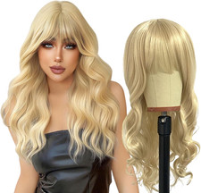 Long Wave Blonde Wig for Women