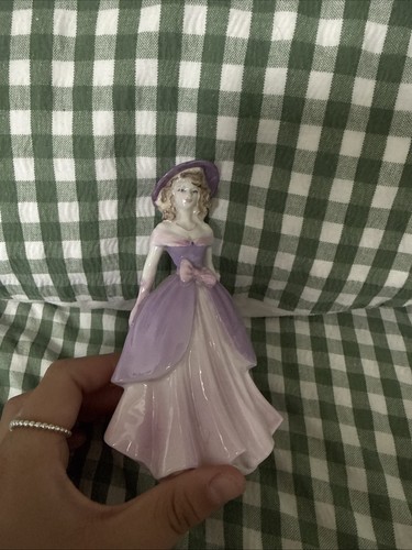 Coalport violet miniature - coalport,