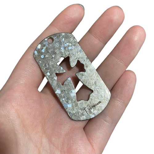Edc titanium identity - titanium, card