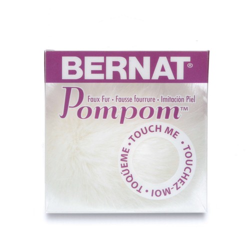 Bernat faux fur pom - pom,