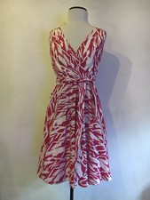 OSSIE CLARK, Pink White-Fit &