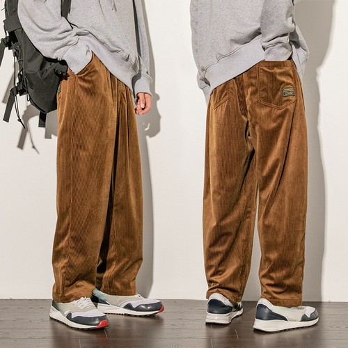 Men corduroy baggy - baggy, trousers