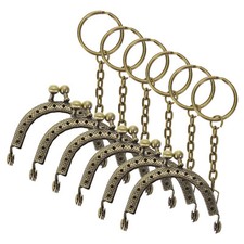 6Pcs Metal Purse Frame with