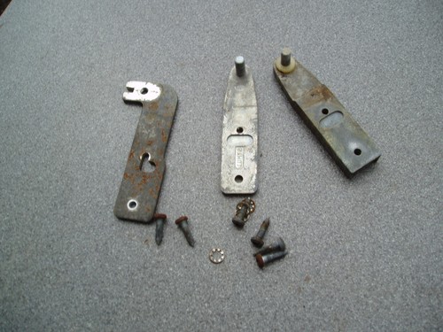 Caravan fridge door hinge kit - door,
