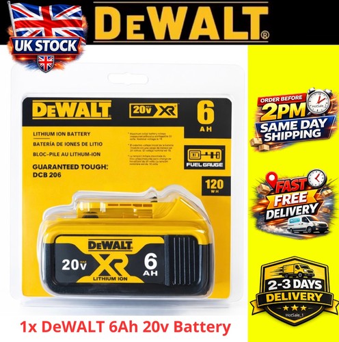 Dewalt 18v 20v 6ah - 6ah, xr