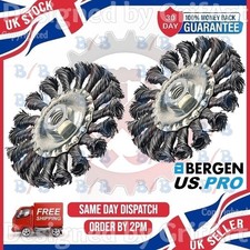US PRO TWO WIRE WHEELS 4"