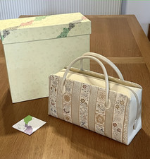 Handbag, traditional silk Japanese style