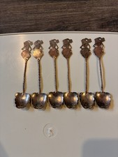 Stirrer Spoons Ornate Vintage