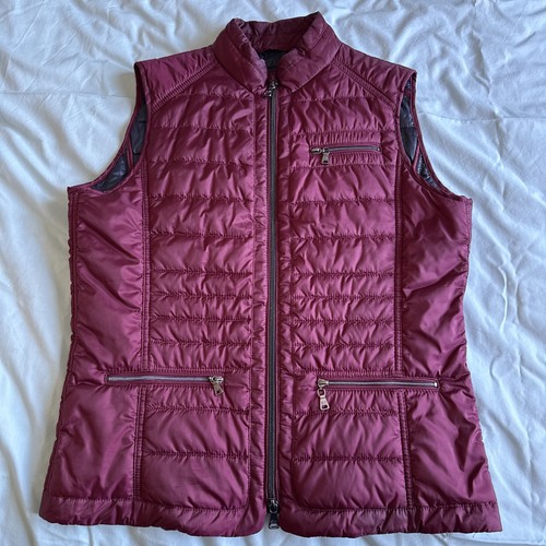 Ladies burgundy padded - ladies,