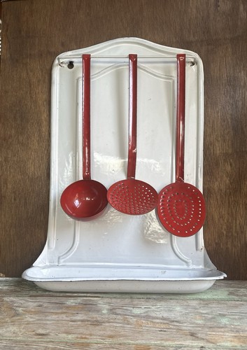 Vintage enamelled wall mounted - enamelled,