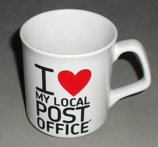 China Pottery Ceramic Mug I Love My Local Post Office