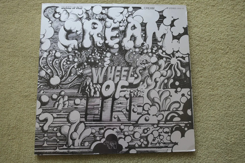Cream wheels fire - wheels, 2lp