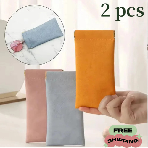 Magnetic glasses case with - glasses,