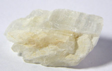 NATURAL WHITE PETALITE PIECE - 3.3 x 1.7 x 1.3 cms 10.59 gms - heart chakra #2