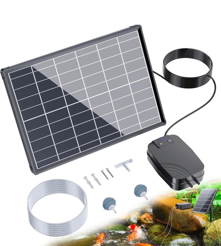 Biling solar pond aerator - pond,