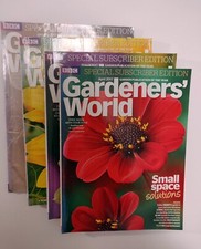 4 x Gardeners' World Magazines 2017 Winter Bundle - January to April 2017