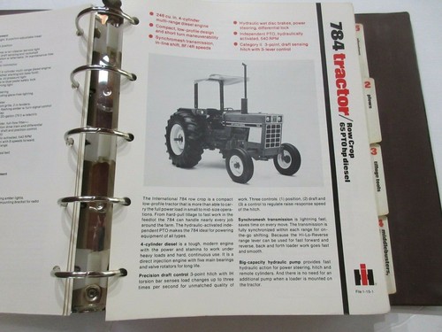 International 784 tractor - 784,