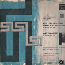 Mozart Flute Harp And