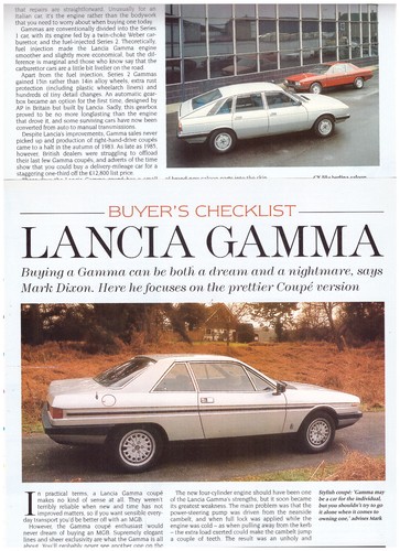 Vintage lancia gamma coupe - 2,