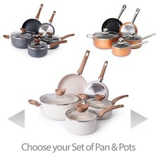 Set of 8Pcs, Pan & Pots