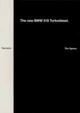 BMW 318tds Saloon E36 1995 UK Market Launch Foldout Sales Brochure 3-Series