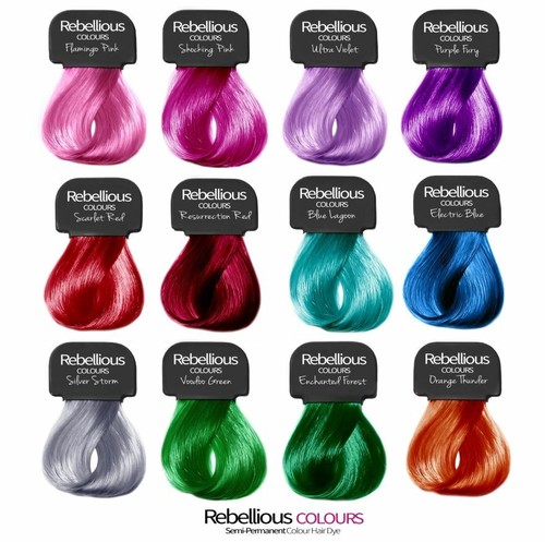 Semi permanent hair dye - permanent, 100ml