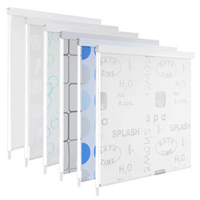 vidaXL Shower Curtain Roller