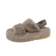 LADIES WOMENS FAUX FUR FLUFFY
