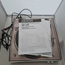 Denon DP29F Record Player for