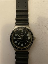 Reflex Wristwatch, Black Dial