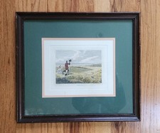 1790 Antique Engraving framed