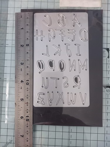 Sizzix thinlits alphabet - sizzix,