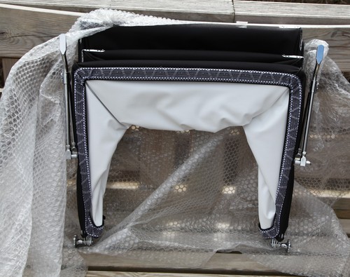 Balmoral pram hood and - and, apron