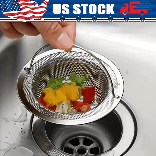 Kitchen sink strainer - kitchen, large