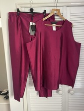 Women 100% silk Trouser +