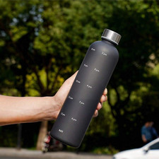 Water Bottle 1 Litre with Time