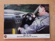 MG ZR 160 rally driver GWYNDAF EVANS ORIGINAL PRESS PHOTO RGS-0701-223 (2001)