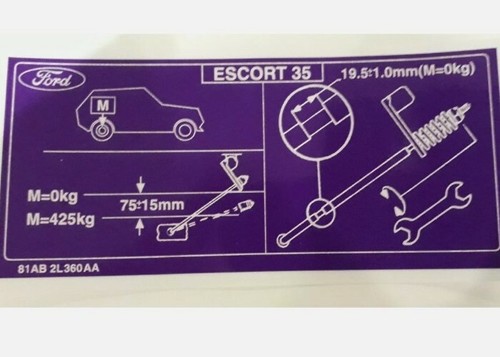 Ford escort van mk3 mk4 - escort, 35