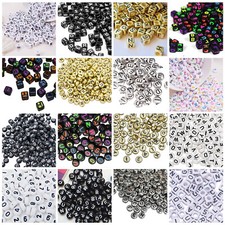 Letter Beads Mixed Colour