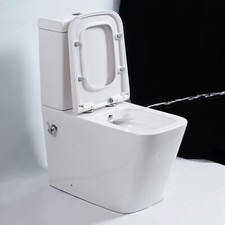 Square Combined Bidet Toilet