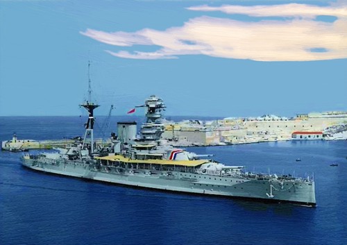 Hms barham hand finished - hand,