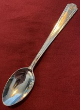 Vintage Silver Plated 1937 George VI Coronation Souvenir Spoon By James Dixon