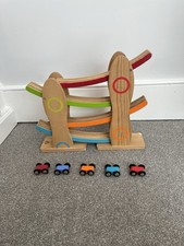 Click clack racetrack - clack, wooden