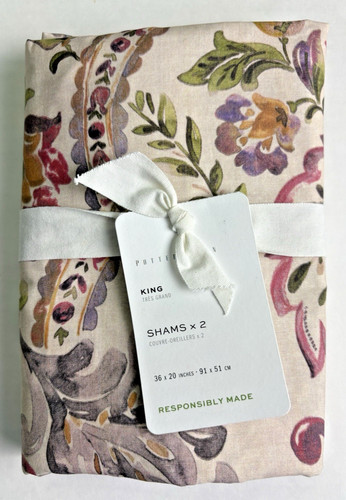 Pottery barn ivana percale - pottery,