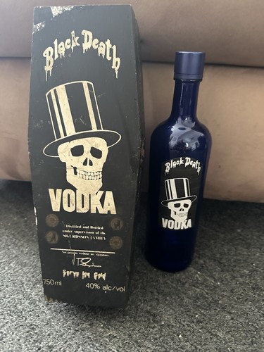 Black death vodka blue - black,