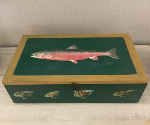 Vintage handmade fly fishing - fly,