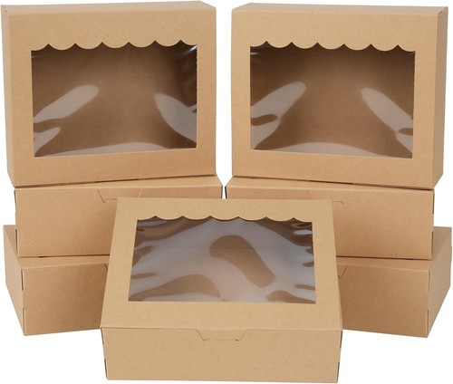 Pack kraft candy boxes with - 12-pack,