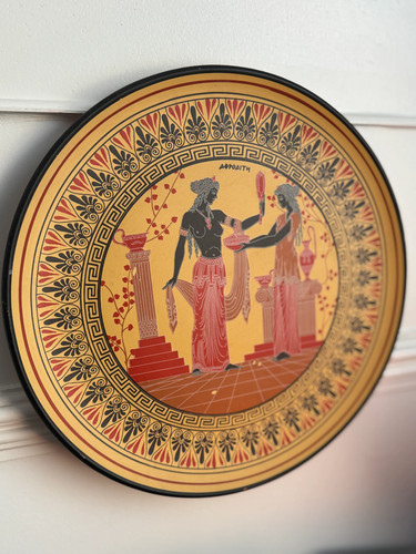 Vintage hand painted - vintage, greek